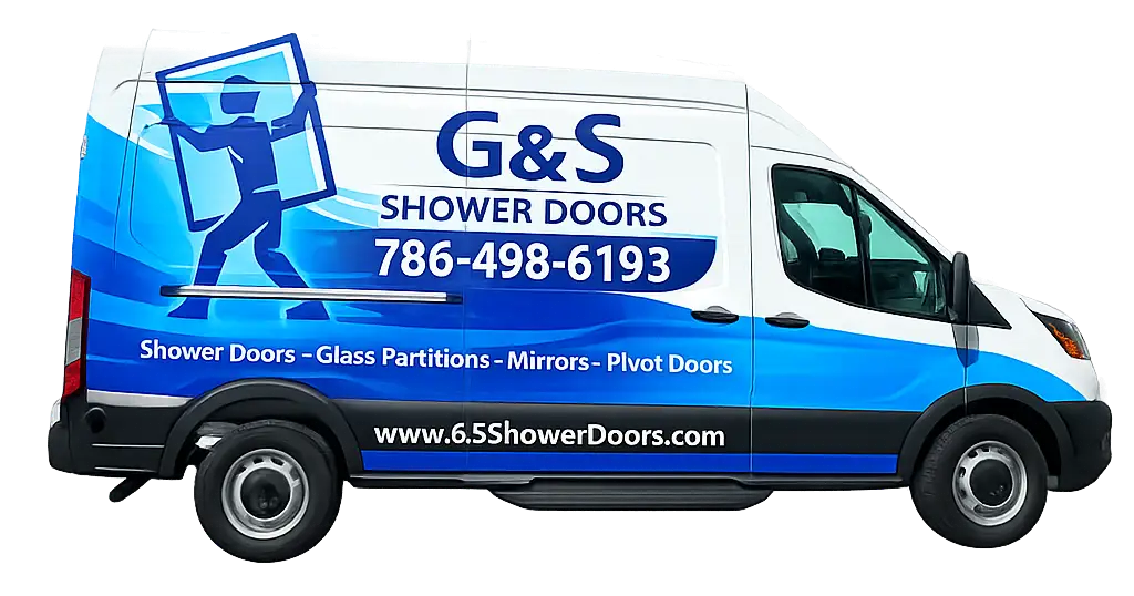 GS Glass Shower Doors Work Van